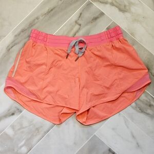 Lululemon Pink Hotty Hot Shorts